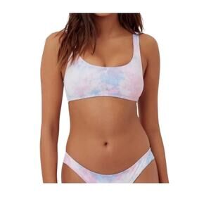 Frankie's Bikinis XS Funfetti twenty five swim bikini top SW 2918